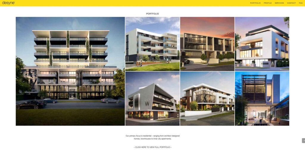 Desyne Development Web Design and Development by Bluehands