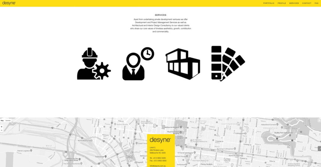 Desyne Development Web Design and Development by Bluehands