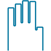 Bluehands Web2020 handIcons Hand Open Blue 16 | by Bluehands, One of the Best Melbourne Web Design, SEO, Digital Marketing, Brand Strategy Company Agency