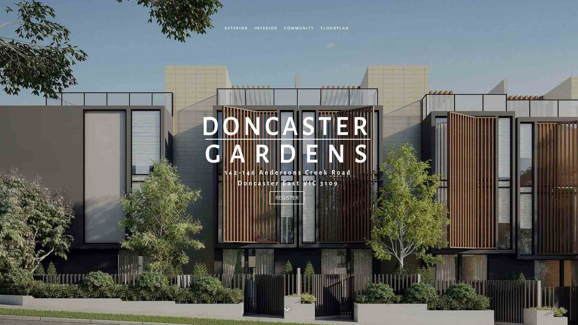 Landmark Investments Australia Doncaster Gardens Website Development Marketing Strategy