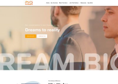 Antloans Website homepage featured image